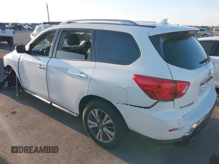 2019 Nissan Pathfinder SV z VIN 5N1DR2MN1KC603612, wystawiony jako IAAI lot #40720148 z przebiegiem 98 571 mil mil oraz . Historia ofert i sprzedaży dostępna na DreamBid. Obrazek 3.