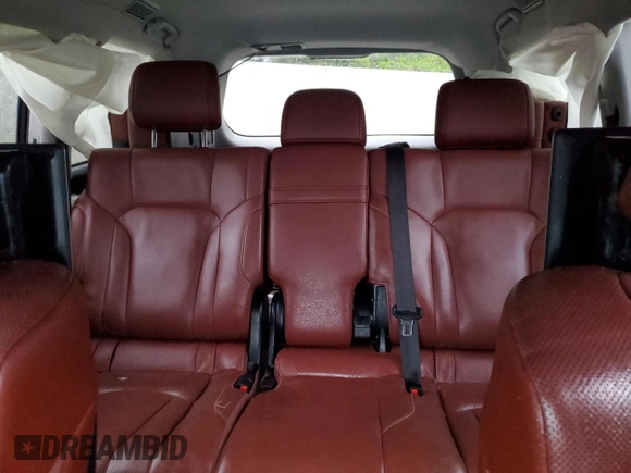 2016 Lexus LX 570 with VIN JTJHY7AX0G4192598, listed as a Copart auction lot 51861185 with 118,710 mi miles and Salvage Title. Bid and sale history available at DreamBid. Image 10.