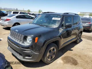 2018 Jeep Renegade Latitude z VIN ZACCJABH4JPH35479, wystawiony jako Copart lot #69672504 z przebiegiem 119 850 mil mil oraz Czysty tytuł • Clean title. Historia ofert i sprzedaży dostępna na DreamBid. Obrazek 1.
