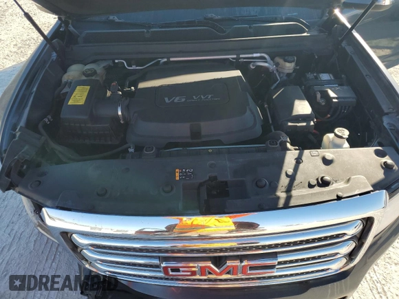 2016 GMC Canyon 2WD SLT with VIN 1GTG5DE37G1103673, listed as a Copart auction lot 44145095 with 74,363 mi miles and Salvage Title. Bid and sale history available at carsss.com. Image 12.