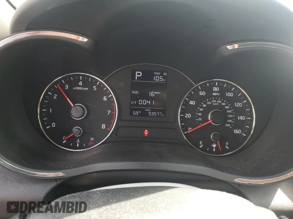 2018 Kia Forte LX with VIN KNAFK5A84J5772959, listed as a Copart auction lot 46408545 with 53,577 mi miles and Non Repairable. Bid and sale history available at carsss.com. Image 9.