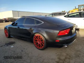2012 Audi A7 Prestige with VIN WAUSGAFC8CN015376, listed as a Copart auction lot 41500135 with 109,981 mi miles and Salvage title. Bid and sale history available at DreamBid. Image 2.