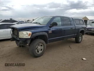 2008 Dodge Ram 2500 SXT with VIN 3D7KS29D08G217498, listed as a Copart auction lot 71494694 with 188,932 mi miles and Salvage Title. Bid and sale history available at carsss.com. Image 1.