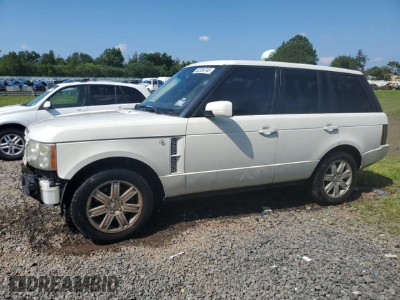 2008 Land Rover Range Rover HSE with VIN SALME15488A266871, listed as a Copart auction lot 76244644 with 206,111 mi miles and Salvage Title. Bid and sale history available at DreamBid. Image 1.