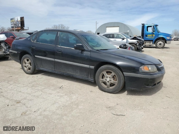2003 Chevrolet Impala LS with VIN 2G1WH52K139231149, listed as a Copart auction lot 49507645 with 0 mi miles and Salvage Title. Bid and sale history available at carsss.com. Image 4.