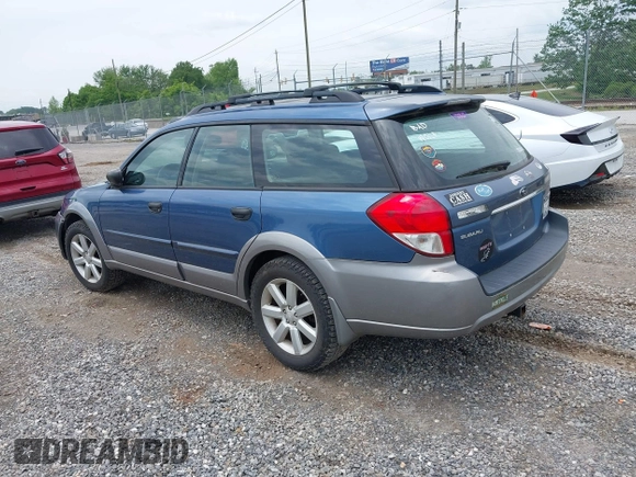 2008 Subaru Outback i с VIN 4S4BP61C087311605, выставлен на аукционе IAAI как лот 42256013 с пробегом 219 317 миль миль и . История ставок и продаж доступна на DreamBid. Изображение 3.