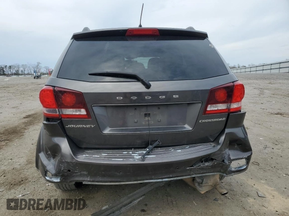 2015 Dodge Journey Crossroad with VIN 3C4PDCGB2FT641223, listed as a Copart auction lot 51144065 with 155,423 mi miles and Salvage Title. Bid and sale history available at DreamBid. Image 6.