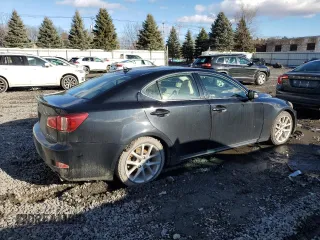 2011 Lexus IS 350 with VIN JTHCE5C21B5000537, listed as a Copart auction lot 87040664 with 200,397 mi miles and Salvage title. Bid and sale history available at DreamBid. Image 3.