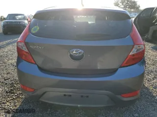 2016 Hyundai Accent Sport with VIN KMHCU5AE4GU272848, listed as a Copart auction lot 48657675 with 30,807 mi miles and Non Repairable. Bid and sale history available at carsss.com. Image 6.