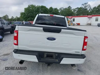 2023 Ford F-150 XL with VIN 1FTEX1CP9PKF91606, listed as a IAAI auction lot 42124058 with 23,535 mi miles and . Bid and sale history available at DreamBid. Image 16.