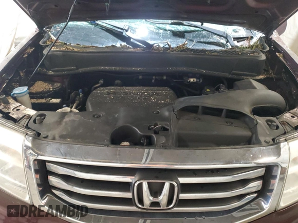 2013 Honda Pilot EX-L with VIN 5FNYF4H56DB046111, listed as a Copart auction lot 55893615 with 215,679 mi miles and Salvage Title. Bid and sale history available at DreamBid. Image 12.