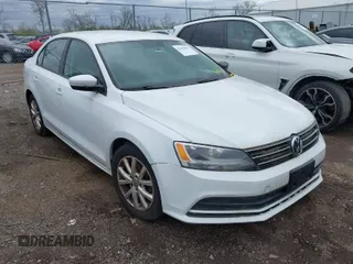 2015 Volkswagen Jetta Sedan 1.8T SE with VIN 3VWD17AJXFM324736, listed as a IAAI auction lot 42038277 with 151,817 mi miles. Bid and sale history available at carsss.com. Image 1.