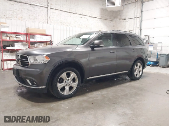 2014 Dodge Durango Limited with VIN 1C4RDJDG3EC278762, listed as a IAAI auction lot 42649501 with 107,556 mi miles and . Bid and sale history available at DreamBid. Image 17.