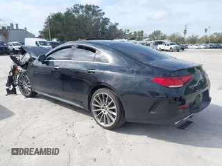 2019 Mercedes-Benz CLS with VIN WDD2J5KB2KA035689, listed as a IAAI auction lot 41263237 with 57,609 mi miles. Bid and sale history available at carsss.com. Image 3.