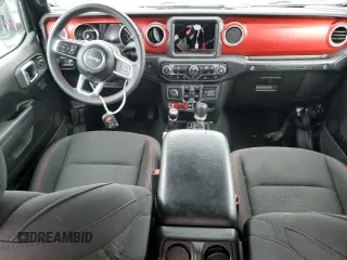 2023 Jeep Wrangler Rubicon with VIN 1C4HJXFG8PW653101, listed as a Copart auction lot 47422165 with 13,532 mi miles and Salvage title. Bid and sale history available at DreamBid. Image 8.
