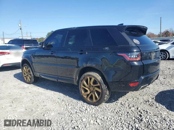 2018 Land Rover Range Rover Sport with VIN SALWR2RE7JA185792, listed as a Copart auction lot 85080224 with 117,990 mi miles and Salvage Title. Bid and sale history available at carsss.com. Image 2.