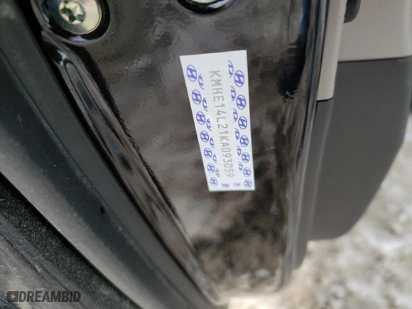 2019 Hyundai Sonata Plug-In Hybrid with VIN KMHE14L21KA093059, listed as a Copart auction lot 43821243 with NaN miles. Bid and sale history available at carsss.com. Image 12.