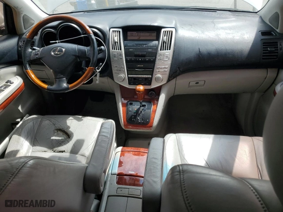 2004 Lexus RX 330 with VIN JTJGA31U940024203, listed as a Copart auction lot 51676385 with 215,548 mi miles and Salvage Title. Bid and sale history available at carsss.com. Image 9.