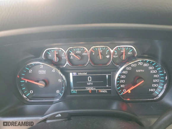 2018 Chevrolet Silverado 1500 LT with VIN 1GCVKREHXJZ187327, listed as a Copart auction lot 48192575 with 73,230 mi miles and Salvage Title. Bid and sale history available at carsss.com. Image 9.