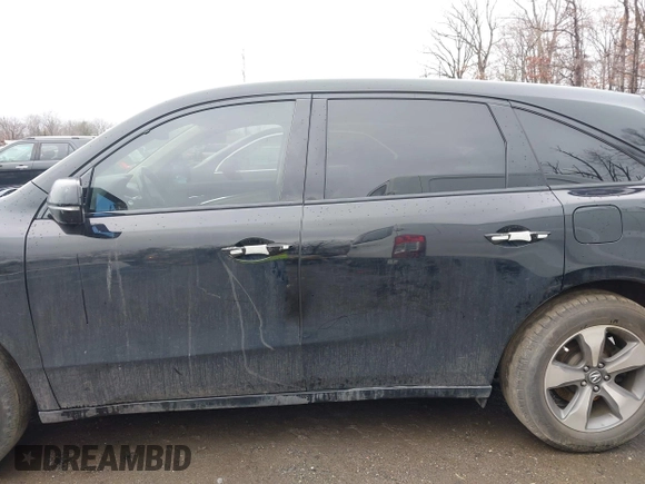 2016 Acura MDX with VIN 5FRYD4H26GB059651, listed as a IAAI auction lot 41497029 with 92,612 mi miles. Bid and sale history available at carsss.com. Image 14.