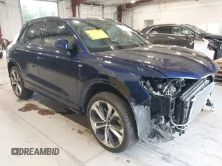 2022 Audi Q3 S line Premium Plus with VIN WA1EECF38N1134129, listed as a IAAI auction lot 41373501 with 13,597 mi miles. Bid and sale history available at carsss.com. Image 1.