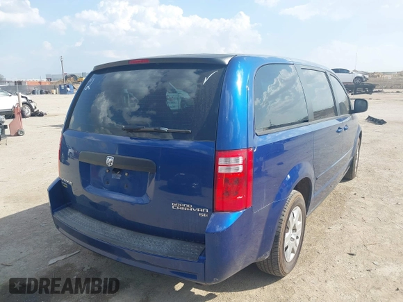 2010 Dodge Grand Caravan SE with VIN 2D4RN4DE9AR219717, listed as a IAAI auction lot 41880337 with 180,666 mi miles and . Bid and sale history available at DreamBid. Image 4.