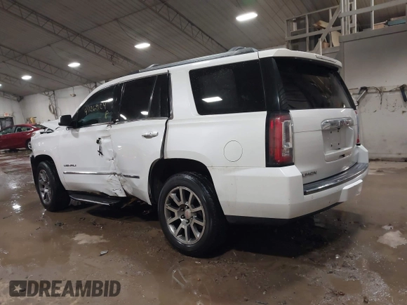 2016 GMC Yukon Denali with VIN 1GKS2CKJXGR271605, listed as a IAAI auction lot 41269124 with 172,432 mi miles. Bid and sale history available at carsss.com. Image 3.