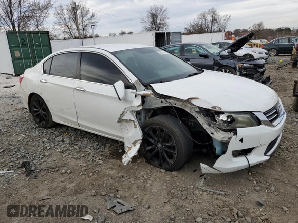 2014 Honda Accord Sedan Sport with VIN 1HGCR2F50EA278515, listed as a Copart auction lot 49825875 with 160,210 mi miles and Salvage Title. Bid and sale history available at carsss.com. Image 4.