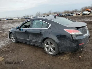 2012 Acura TL Tech Auto with VIN 19UUA9F55CA008438, listed as a Copart auction lot 47656365 with 152,854 mi miles and Salvage Title. Bid and sale history available at carsss.com. Image 2.
