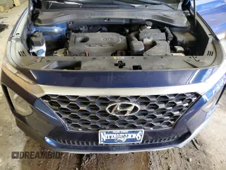 2019 Hyundai Santa Fe SE with VIN 5NMS2CAD9KH098017, listed as a Copart auction lot 64760335 with 48,456 mi miles and Salvage title. Bid and sale history available at DreamBid. Image 12.
