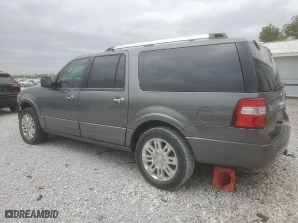 2013 Ford Expedition EL Limited with VIN 1FMJK1K54DEF62971, listed as a Copart auction lot 49788275 with 134,339 mi miles and Clean Title. Bid and sale history available at carsss.com. Image 2.