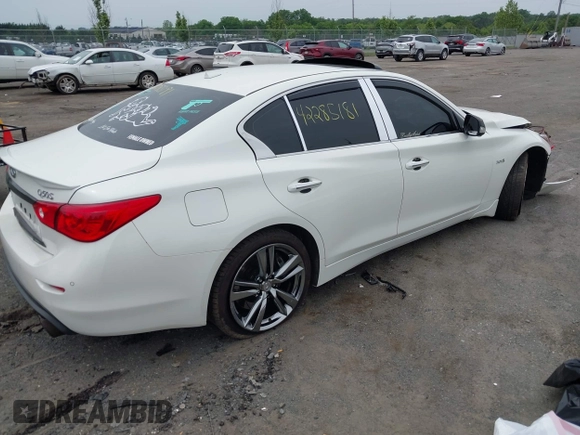 2016 Infiniti Q50 Red Sport 400 с VIN JN1FV7AR1GM450151, выставлен на аукционе IAAI как лот 42285181 с пробегом 169 914 миль миль и . История ставок и продаж доступна на DreamBid. Изображение 4.