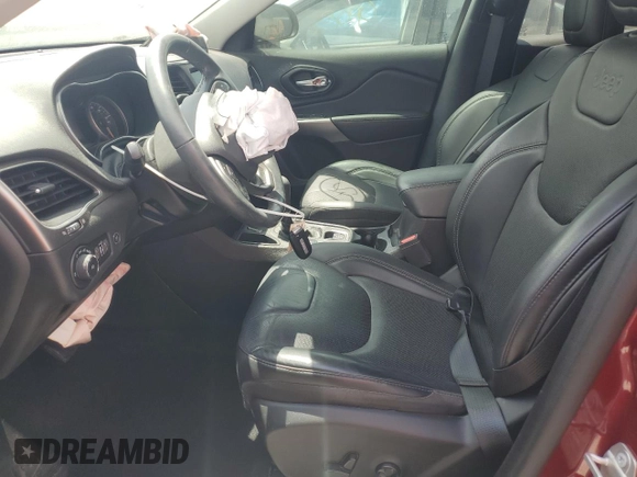 2021 Jeep Cherokee Latitude Lux z VIN 1C4PJLMX4MD112156, wystawiony jako Copart lot #53464955 z przebiegiem 11 822 mil mil oraz Nie do naprawy • Non repairable. Historia ofert i sprzedaży dostępna na DreamBid. Obrazek 7.