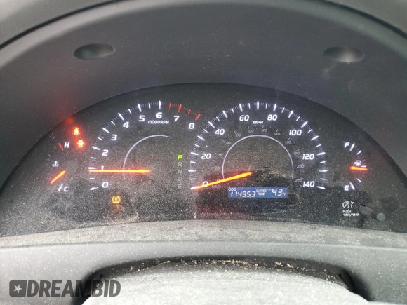 2010 Toyota Camry with VIN 4T1BF3EK5AU017594, listed as a Copart auction lot 51892475 with 114,953 mi miles and Salvage Title. Bid and sale history available at DreamBid. Image 9.