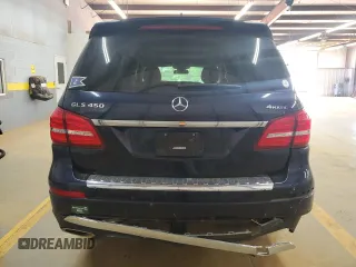 2019 Mercedes-Benz GLS 450 with VIN 4JGDF6EE0KB222595, listed as a Copart auction lot 54243465 with 82,664 mi miles and Salvage Title. Bid and sale history available at DreamBid. Image 6.