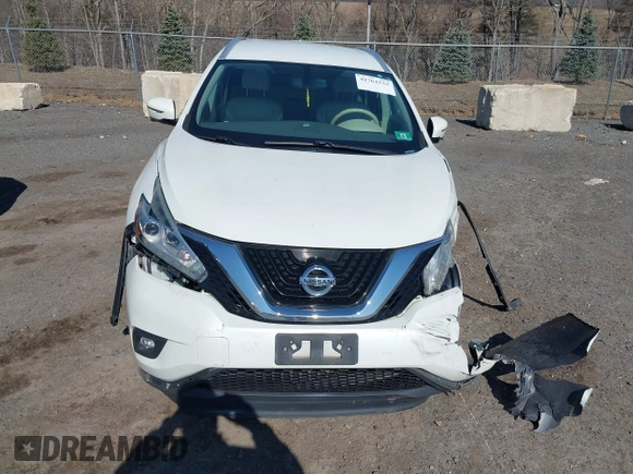 2015 Nissan Murano SL with VIN 5N1AZ2MHXFN206455, listed as a IAAI auction lot 41761533 with 126,514 mi miles and . Bid and sale history available at DreamBid. Image 12.