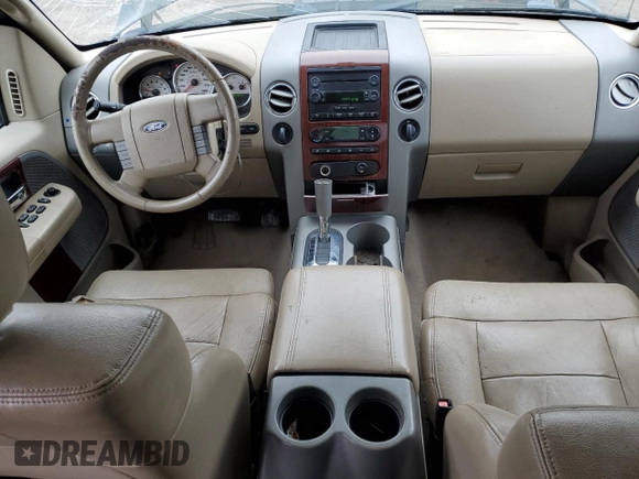 2007 Ford F-150 XLT with VIN 1FTPW14V67KC63990, listed as a Copart auction lot 50881595 with 187,770 mi miles and Salvage Title. Bid and sale history available at carsss.com. Image 8.