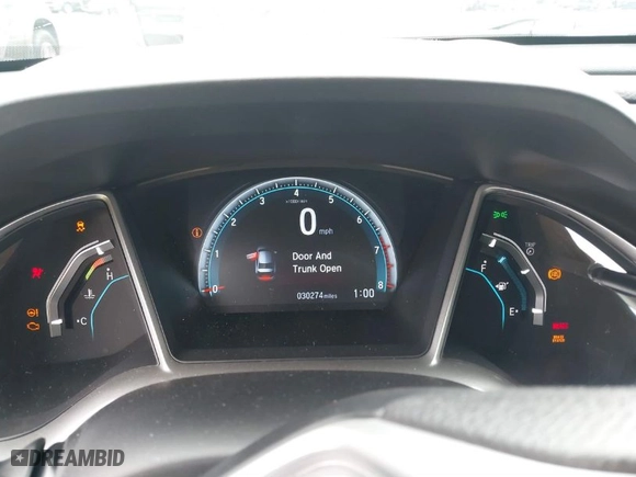 2018 Honda Civic Sedan EX with VIN 19XFC2F70JE207983, listed as a IAAI auction lot 41872006 with 30,274 mi miles. Bid and sale history available at carsss.com. Image 7.