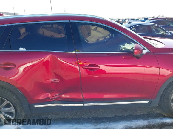 2021 Mazda CX-9 Signature with VIN JM3TCBEY7M0529957, listed as a IAAI auction lot 41388923 with 69,919 mi miles. Bid and sale history available at carsss.com. Image 14.