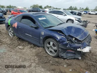 2000 Mitsubishi Eclipse with VIN 4A3AC84L3YE085006, listed as a Copart auction lot 51595105 with 207,255 mi miles and Salvage Title. Bid and sale history available at DreamBid. Image 4.