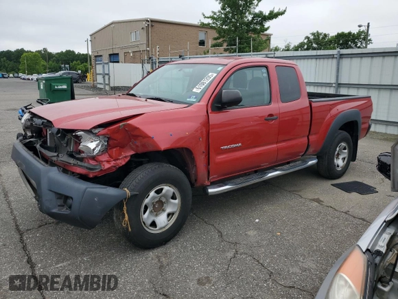 2015 Toyota Tacoma PreRunner with VIN 5TFTX4GNXFX045089, listed as a Copart auction lot 61081205 with 59,153 mi miles and Salvage title. Bid and sale history available at DreamBid. Image 1.