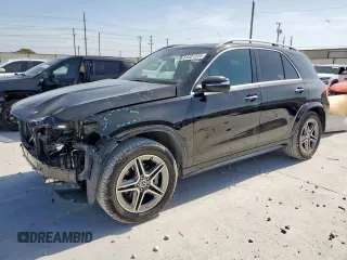 2022 Mercedes-Benz GLE 350 with VIN 4JGFB4KB3NA616816, listed as a Copart auction lot 64481325 with 36,078 mi miles and Salvage title. Bid and sale history available at DreamBid. Image 1.