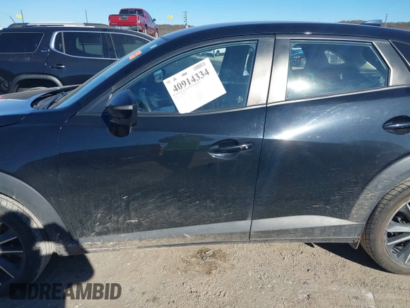 2018 Mazda CX-3 Touring with VIN JM1DKDC70J0325325, listed as a IAAI auction lot 40914334 with 63,978 mi miles. Bid and sale history available at carsss.com. Image 14.