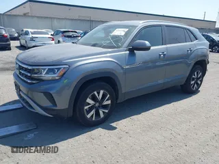 2023 Volkswagen Atlas SE with VIN 1V2LC2CA7PC212471, listed as a IAAI auction lot 42422043 with 24,495 mi miles and . Bid and sale history available at DreamBid. Image 2.