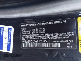 2015 BMW 4 Series 428i с VIN WBA3N3C52FK231502, выставлен на аукционе IAAI как лот 41879256 с пробегом 142 069 миль миль и . История ставок и продаж доступна на DreamBid. Изображение 9.