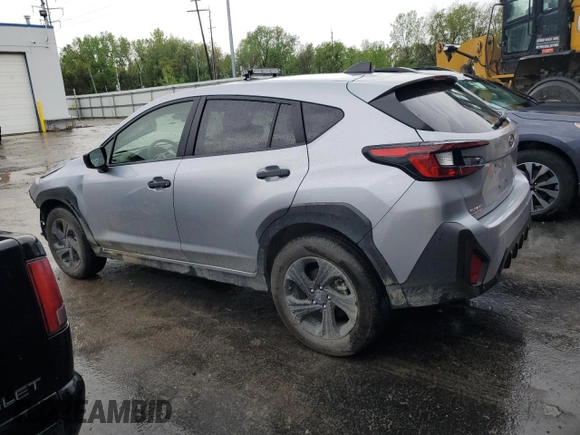 2024 Subaru Crosstrek z VIN JF2GUABC5R8883402, wystawiony jako Copart lot #55194115 z przebiegiem 5 362 mil mil oraz Szkoda całkowita • Salvage title. Historia ofert i sprzedaży dostępna na DreamBid. Obrazek 2.