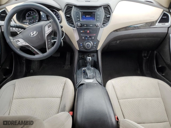 2017 Hyundai Santa Fe Sport 2.4L with VIN 5XYZTDLB0HG459358, listed as a Copart auction lot 49802385 with NaN miles and Salvage Title. Bid and sale history available at carsss.com. Image 8.