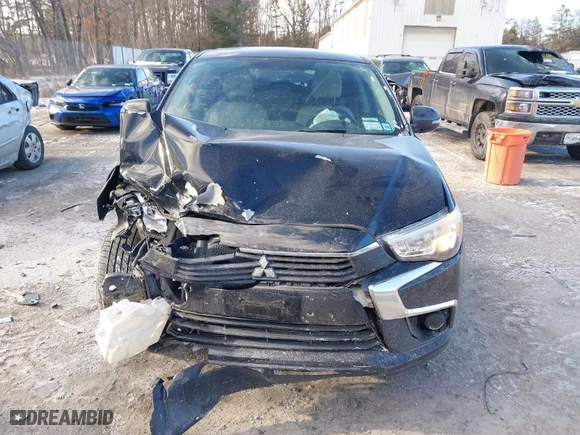 2017 Mitsubishi Outlander Sport ES 2.0 with VIN JA4AP3AU7HZ004017, listed as a IAAI auction lot 41441875 with 87,372 mi miles. Bid and sale history available at carsss.com. Image 12.