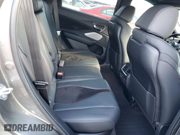 2023 Acura RDX w/A-Spec Package with VIN 5J8TC2H67PL023536, listed as a Copart auction lot 87268614 with 19,972 mi miles and Salvage title. Bid and sale history available at DreamBid. Image 11.