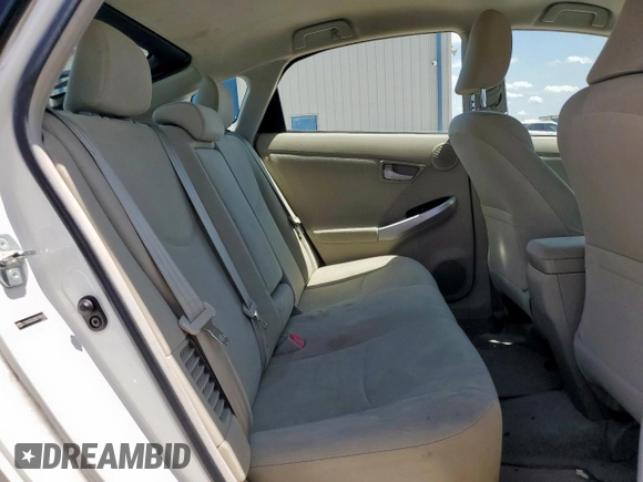 2010 Toyota Prius II with VIN JTDKN3DU3A0198583, listed as a Copart auction lot 53904705 with 136,126 mi miles and Salvage Title. Bid and sale history available at DreamBid. Image 10.